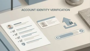 Generic identity-verification checklist without personal data or casino branding